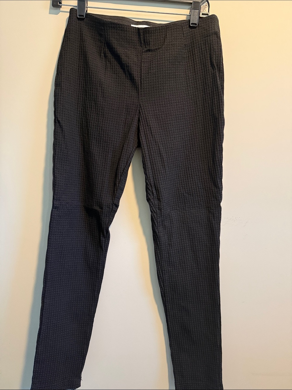 Calvin Klein Black Textured Woman’s Pants